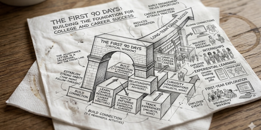 Guest Post! Beyond the Acceptance Letter: Why the First 90 Days of College Matter for Long-Term Career Success